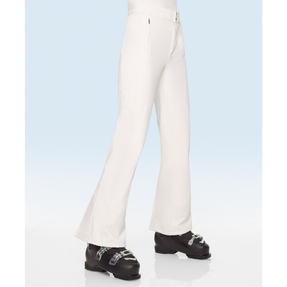 Oysho Womens Ski Snow PantsEU 38 US 6 Cream Flare Fit Stretch 0375/626 NWT - Picture 1 of 15